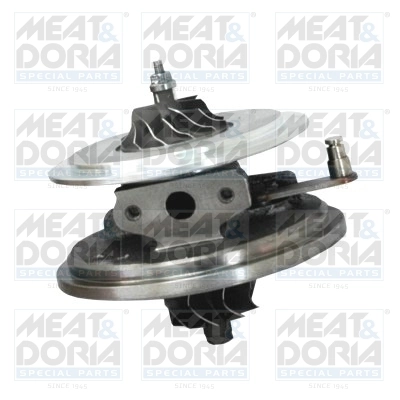 Core assembly, turbocharger